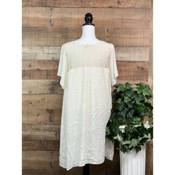 Size 3X Off White Creme Rue Juju Dress - Picture 8 of 10